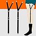 CHANGPING Mens Shirt Stays Y Style Elastic Sock Suspenders Garter Straps 0.8