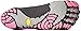 Vibram Women's KMD LS Cross Training Shoe, Grey/Black/Pink,38 EU/7 M US