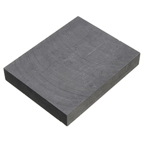 CoCocina 10 OZ Graphite Crucible Ingot Bar Combo Mold for Silver Gold Melting Casting