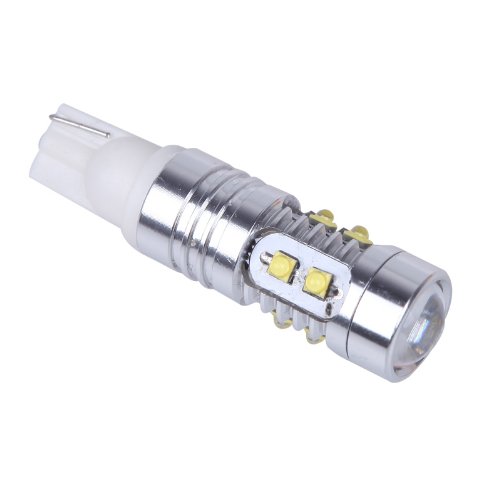 Docooler White 50W T10 194 161 W5W 10*CREE XPE R3 LED Car Light Side Wedge Lamp Bulb