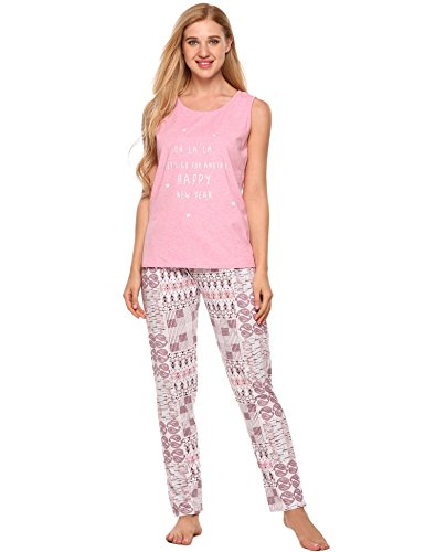 Ekouaer Womens Short Pajama