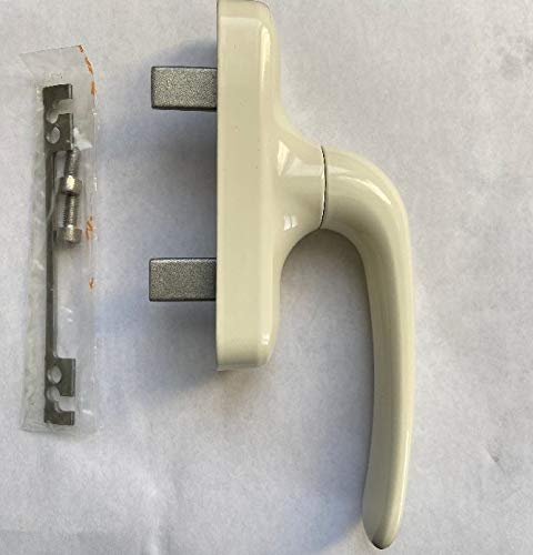 metalkard CREMONE WINDOW HANDLE ALUMINUM for INTERIOR (IVORY)