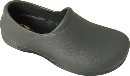 Genuine Grip Footwear Men's Slip-Resistant Injection Clogs,Black EVA,US 9 W