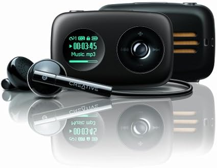 Creative Zen Stone Plus 2 Gb Mp3 Player With Built In Speaker And Clip Black Amazon Ca Electronics