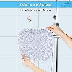 BESKAR XL Large Foot Scrubber Mat for Use in Shower