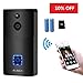 AUNEX Video Wireless Doorbell, Black