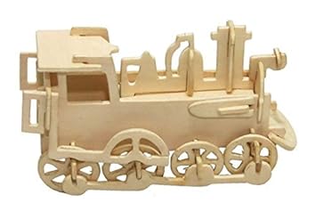 Fabrilla DIY 3D Wooden Puzzle Game Toys - Train
