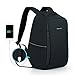 Anti Theft Travel Backpack Business Laptop Backpack Water Resistant College Student Book Bag Black With USB Charging Port For Men & Women By Hanke