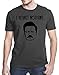 I Regret Nothing Swanson T-Shirt, Medium, Charcoal Gray