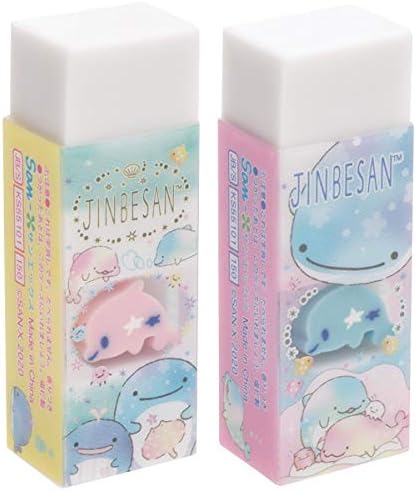 Amazon Co Jp じんべえさん パールいるかとじんべえさんテーマ 消しゴム 2個セット Ks ホビー