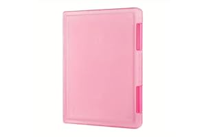 File Storage Box Portable Stationery Data Organizing Box Desktop Rectangular Sorting File School Students Waterproof Transpar