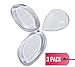 Silicone Makeup Sponge (3 Pack) - Perfect Blending Sponge & Flawless Applicator - Smart Makeup Applicator For All Skin Types - Easy to Blend and Apply Foundation, Cosmetics, Liquid Tan & More