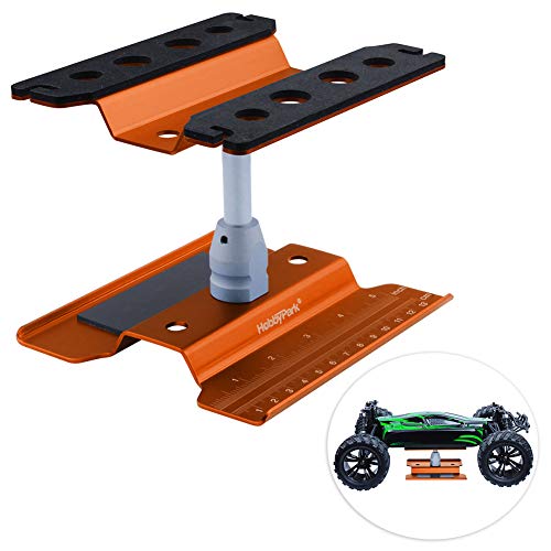Hobbypark Aluminum RC Car Repair Station Work Stand 360 Degree Rotate for 1/8 1/10 1/12 Scale Traxxas Redcat RC4WD Axial SCX10 Tamiya