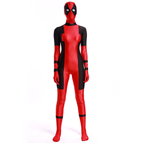 Lady Deadpool Costume Girl Cosplay Suit