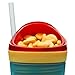 Zak Designs zak!snak Holds 4 oz. Snack and 10 oz. Drink, Ninja Turtles