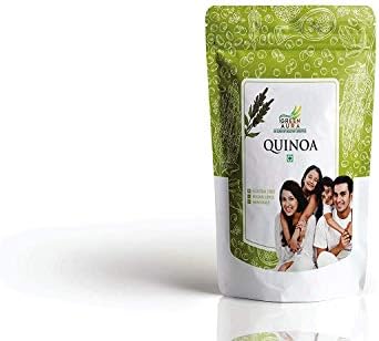 Green Aura® Healthy Edible White Quinoa Seeds Riched in Protein and Fiber (500 GMS)
