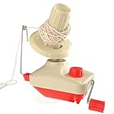 Bobbin Winder Yarn Winder Table Clasp, Marrywindix Hand Operated Manual Wool Winder Holder for Swift Yarn Fiber String Ball