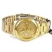 Seiko Men's SNKK20K1S Stainless-Steel Analog with Gold Dial Watch