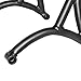 Senkauto Short Sissy Bar Backrest For Harley Sportster Iron XL 1200 883 2004-2016 Black
