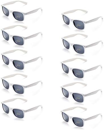 100% UV Protection Wholesale Multi PACK Unisex 80'S Retro Style Promotional Sunglasses