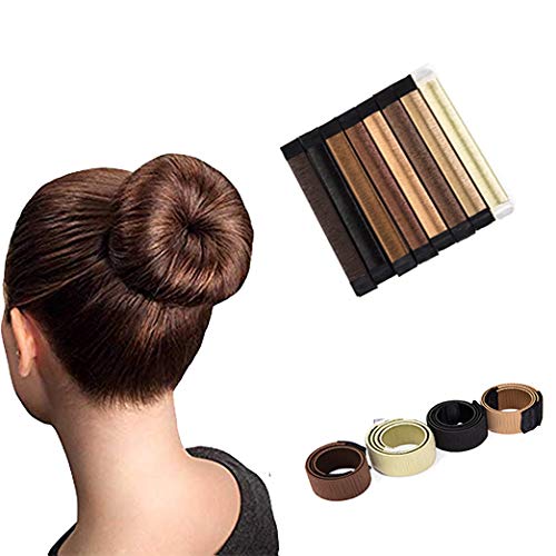 Sayfut Hair Bun Maker 2pcs Magic Styling Hair Bun Beauty Crown And