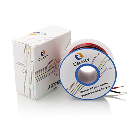 CBAZY™ 20AWG 2pin RED Black wire Hardwire 20ga Hook up Wire Cable Extension Cable 2 Wire 300V 8 Meter /26.2ft - Thumbnail 7