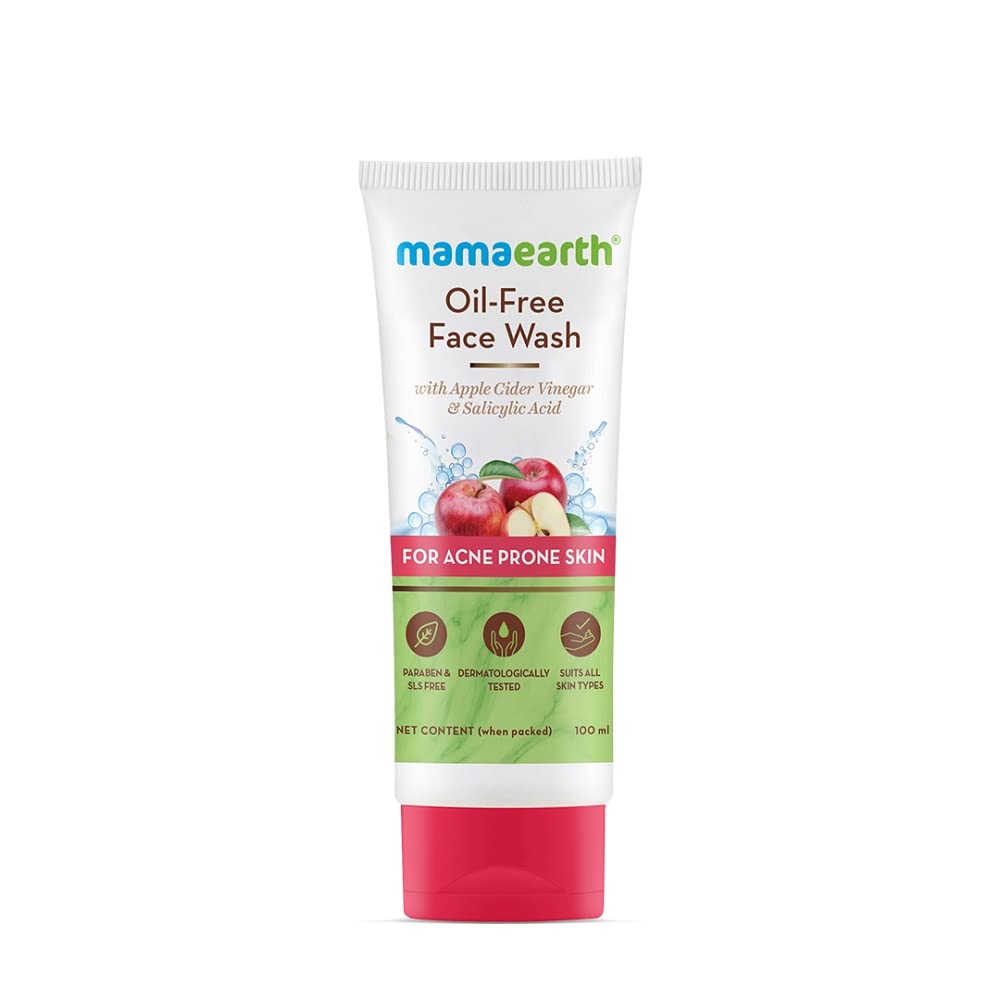 Mamaearth Oil Free Face Wash with Apple Cider Vinegar & Salicylic Acid 100 ml