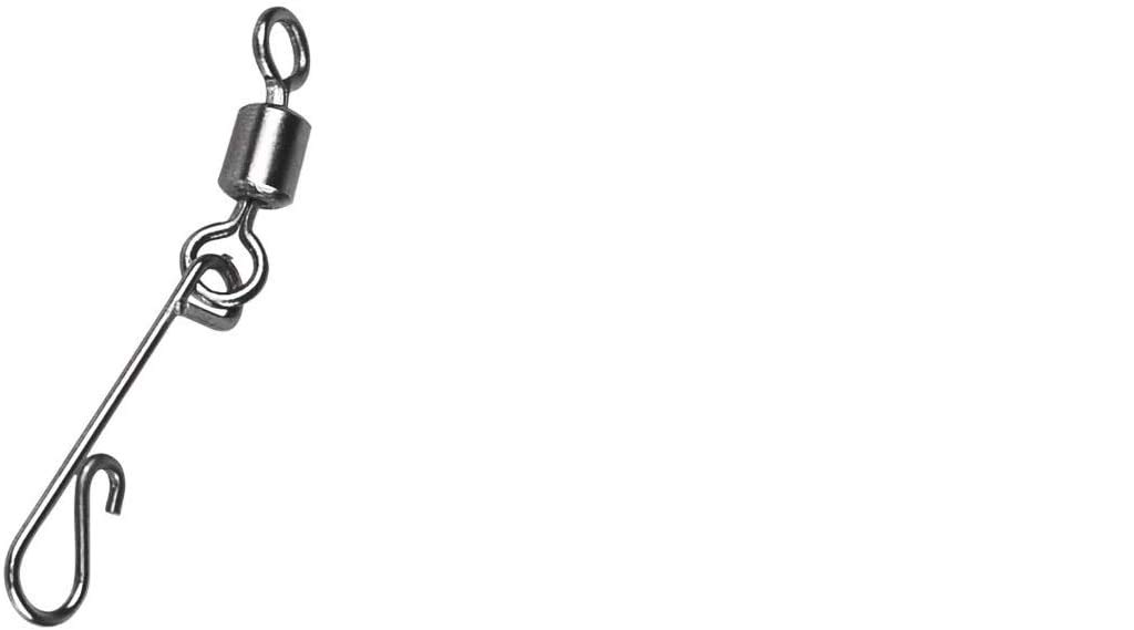 Behr Knotless Cord Connectors with Swivels Strong 40 kg (3 Packs of 10 Pieces) + Petri Heil! Sticker.