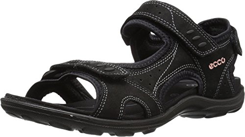 ECCO Women's Kana Sport Sandal, Black, 40 EU/9-9.5 M US