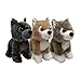 Game of Thrones Direwolf Cub Plush Set #2 (Lady, Shaggydog, & Nymeria)