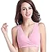 CAKYE Women's Maternity Nursing Bra for Sleep and Breastfeeding 3 Pcs/Pack (Medium/36B,36C,36D, Deep Grey/Navy/Pink)