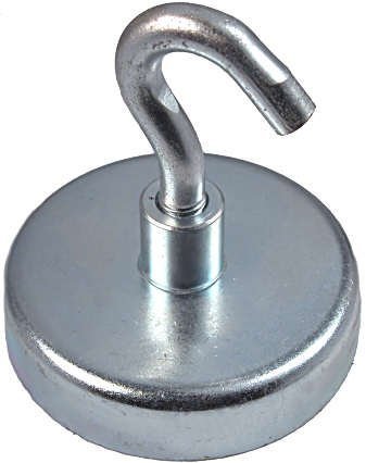 200 Pound Hook - Neodymium Rare Earth Magnet, Grade N48