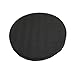 ESport 2 Pack 0.6 Inch Thick Round Eco-friendly TPE Foam Yoga Knee Pad Cushion, Exercise & Fitness Foam Yoga Support Pad for Eliminating Knee Wrist Elbow Pain, Black