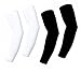 Azaleas 2pairs New Premium Uv Cool Arm Sleeves_White football baseball,Cycling (Azaleas 2pairs Arm Sleeves White)
