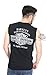 Harley-Davidson Mens Mischief Starter Trademark B&S Black Sleeveless Muscle T-Shirt (X-Large)