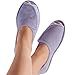 Women's Clinic Comfort Terry Cloth Slippers Lilac - Wide Width