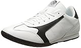 Diesel Men's Claw Action S-Actwings Leather Fashion Sneaker, White/Black, 10 M US