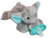 RaZbaby RaZ-Buddy JollyPop Pacifier Holder/Pacifier Removable/Elephant