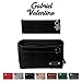 Purse Organizer Insert | Felt Insert Handbag Organizer For Women Bag | Bag Organizer Insert With Multi Storage Options | Fits Neverfull - Speedy & Tote Bags | Black |