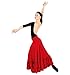 Adult Flamenco Skirt,9100BLKL,Black,Large