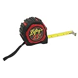 Left-Handed Tape Measure with Rubber Guard 25'