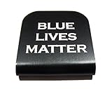 Police Blue Lives Matter Morale Tags Hat Clip for Tactical Patch Caps