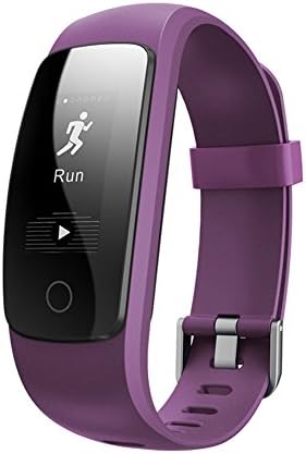 Smart Bracelet, Bluetooth 4.0 Heart Rate Monitor with 0.96" Panel, Pedometer, GPS & Auto Sleep Tracking, Fitness Tracker for iPhone 11 Pro/Xs/X/8/7/6/SE, iPad, Samsung Galaxy S9/S8/S7