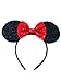 Red Mickey Ears, Rainbow Minnie Mouse Ears, Sparkly Minnie Ears, Mouse Ears, Electrical Parade Ears