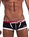 Croota Mens Underwear, Low-Rise Boxer Brief, Multi-Colored Waistband