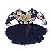 Grace & Lucille 2nd Birthday Dress Navy (Long Sleeve)