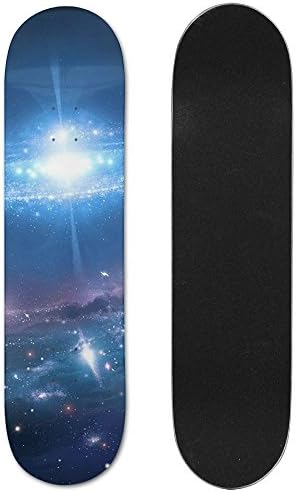 Galaxy Vogue Double Warped Skateboard Deluxe Longboard Skate Boards