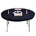 Yellow Mountain Imports Professional Grade Blue Round Table Cover for Card Games, Mahjong, Board Games, Dice Games, and More - 61.2 Inches