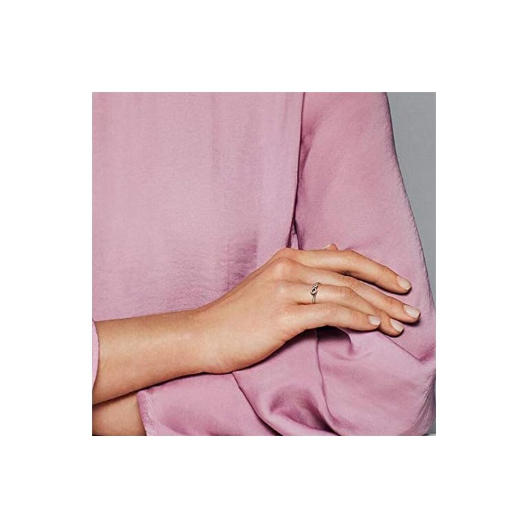 PANDORA Infinity Knot 925 Sterling Silver Ring, Size EUR60, US9