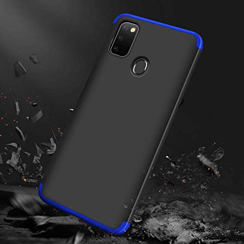 Designerz Hub® Samsung Galaxy M30s / Samsung Galaxy M21 Cover Case Ull Body 3 in 1 Slim Fit Complete 3D 360 Degree Prote